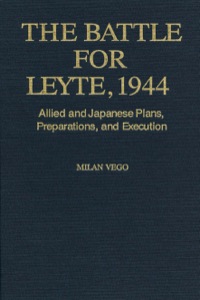 Cover image: The Battle for Leyte, 1944 9781557508850