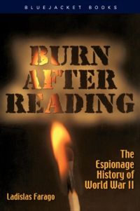 Imagen de portada: Burn After Reading 9781591142621