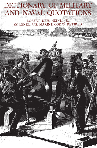 Cover image: Dictionary of Military and Naval Quotations 9781591144045