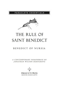 Imagen de portada: The Rule of Saint Benedict 9781557259738