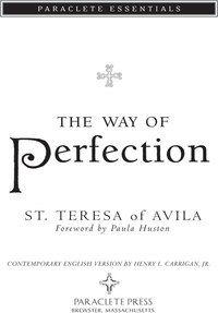 Cover image: The Way of Perfection 9781557256416