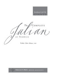 Cover image: The Complete Julian 9781557256393