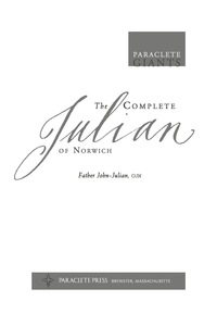 Cover image: The Complete Julian 9781557256393