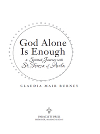 Imagen de portada: God Alone is Enough 9781557256614