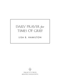 Cover image: Daily Prayer for Times of Grief 9781612611280