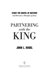 Titelbild: Partnering with the King 9781557259974