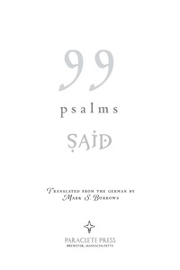Cover image: 99 Psalms 9781612612942