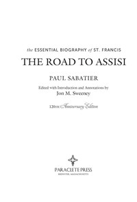 Imagen de portada: The Road to Assisi 9781612614632