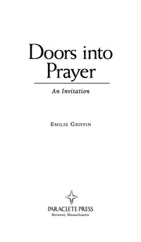 Imagen de portada: Doors into Prayer 9781557254566