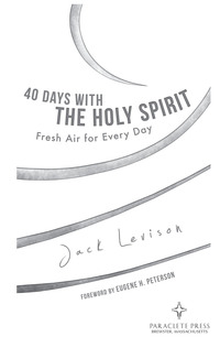 Omslagafbeelding: 40 Days with the Holy Spirit 9781612616384