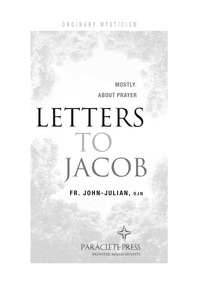 Omslagafbeelding: Letters to Jacob 9781612616865