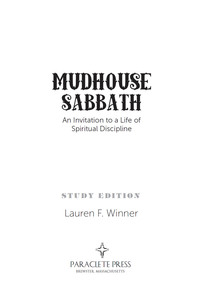 صورة الغلاف: Mudhouse Sabbath 9781612614533