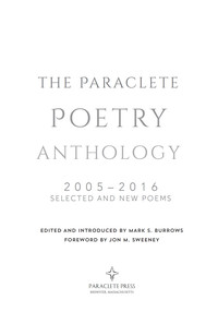 Omslagafbeelding: The Paraclete Poetry Anthology 9781612619064