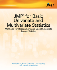 Cover image: JMP for Basic Univariate and Multivariate Statistics 2nd edition 9781612906034