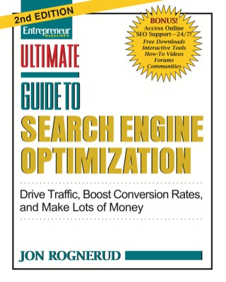 Cover image: Ultimate Guide to Search Engine Optimization 2nd edition 9781599183923