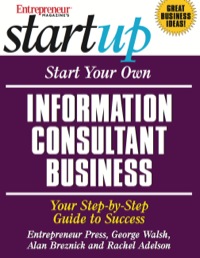 Titelbild: Start Your Own Information Consultant Business 9781932156737