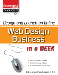 Omslagafbeelding: Design and Launch an Online Web Design Business in a Week 9781599182650