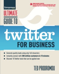 Cover image: Ultimate Guide to Twitter for Business 9781599184494