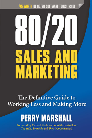 Cover image: 80/20 Sales and Marketing 9781599185057