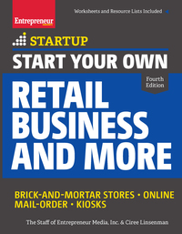 表紙画像: Start Your Own Retail Business and More 4th edition 9781599185668