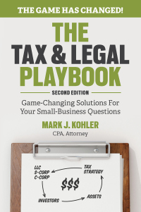 صورة الغلاف: The Tax and Legal Playbook 2nd edition 9781599186436
