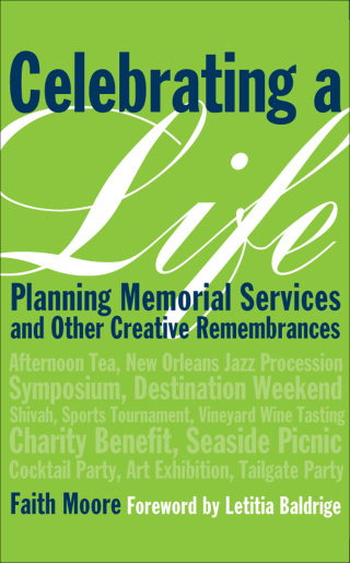 Cover image: Celebrating a Life 9781584797654