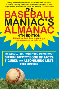 Imagen de portada: The Baseball Maniac's Almanac 5th edition 9781613218051