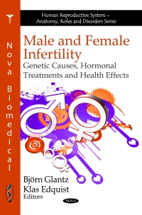 Cover image: Male and Female Infertility: Genetic Causes, Hormonal Treatments and Health Effects 9781608766543