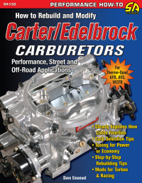 Cover image: How to Rebuild and Modify Carter/Edelbrock Carburetors 9781613250679