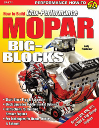 Imagen de portada: How to Build Max-Performance Mopar Big Blocks 9781613250921