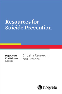 Cover image: Resources for Suicide Prevention 1st edition 9780889374546