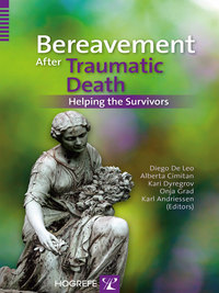 Cover image: Bereavement After Traumatic Death 1st edition 9780889374553