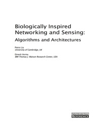Cover image: Biologically Inspired Networking and Sensing 9781613500927