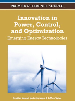Titelbild: Innovation in Power, Control, and Optimization: Emerging Energy Technologies 9781613501382