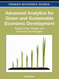 Cover image: Advanced Analytics for Green and Sustainable Economic Development 9781613501566