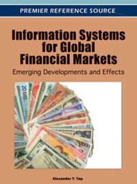 Cover image: Information Systems for Global Financial Markets 9781613501627
