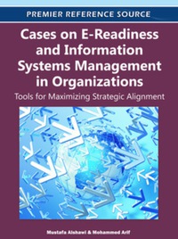 Omslagafbeelding: Cases on E-Readiness and Information Systems Management in Organizations 9781613503119