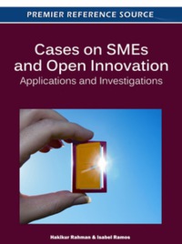 Imagen de portada: Cases on SMEs and Open Innovation 9781613503140