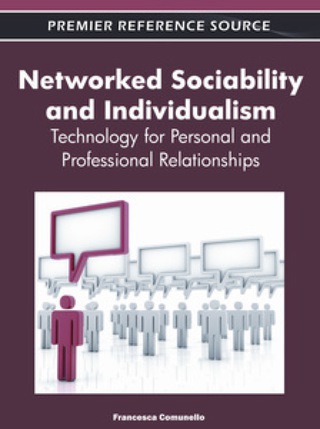 Omslagafbeelding: Networked Sociability and Individualism: Technology for Personal and Professional Relationships 9781613503386