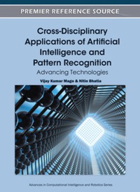 Imagen de portada: Cross-Disciplinary Applications of Artificial Intelligence and Pattern Recognition 9781613504291