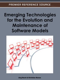 Omslagafbeelding: Emerging Technologies for the Evolution and Maintenance of Software Models 9781613504383