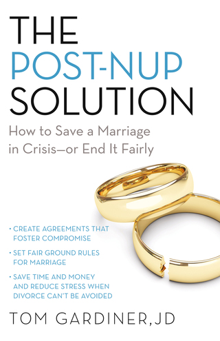 Cover image: The Post-Nup Solution 1st edition 9781613737507
