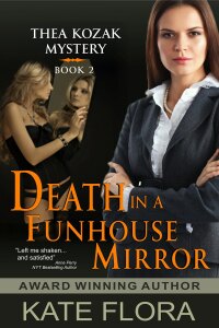 Omslagafbeelding: Death in a Funhouse Mirror (The Thea Kozak Mystery Series, Book 2) 9781614171393