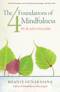 Cover image: The Four Foundations of Mindfulness in Plain English 9781614290384