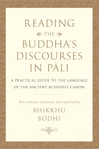 Cover image: Reading the Buddha's Discourses in Pali