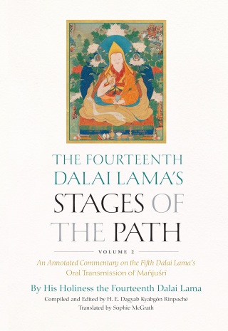 Cover image: The Fourteenth Dalai Lama's Stages of the Path, Volume 2