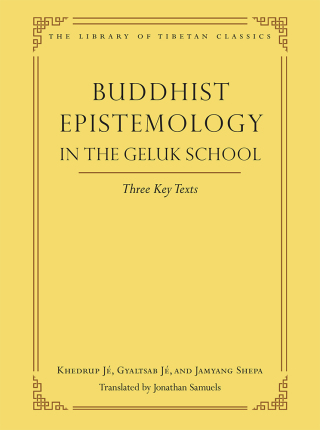 Cover image: Buddhist Epistemology in the Geluk Schoo