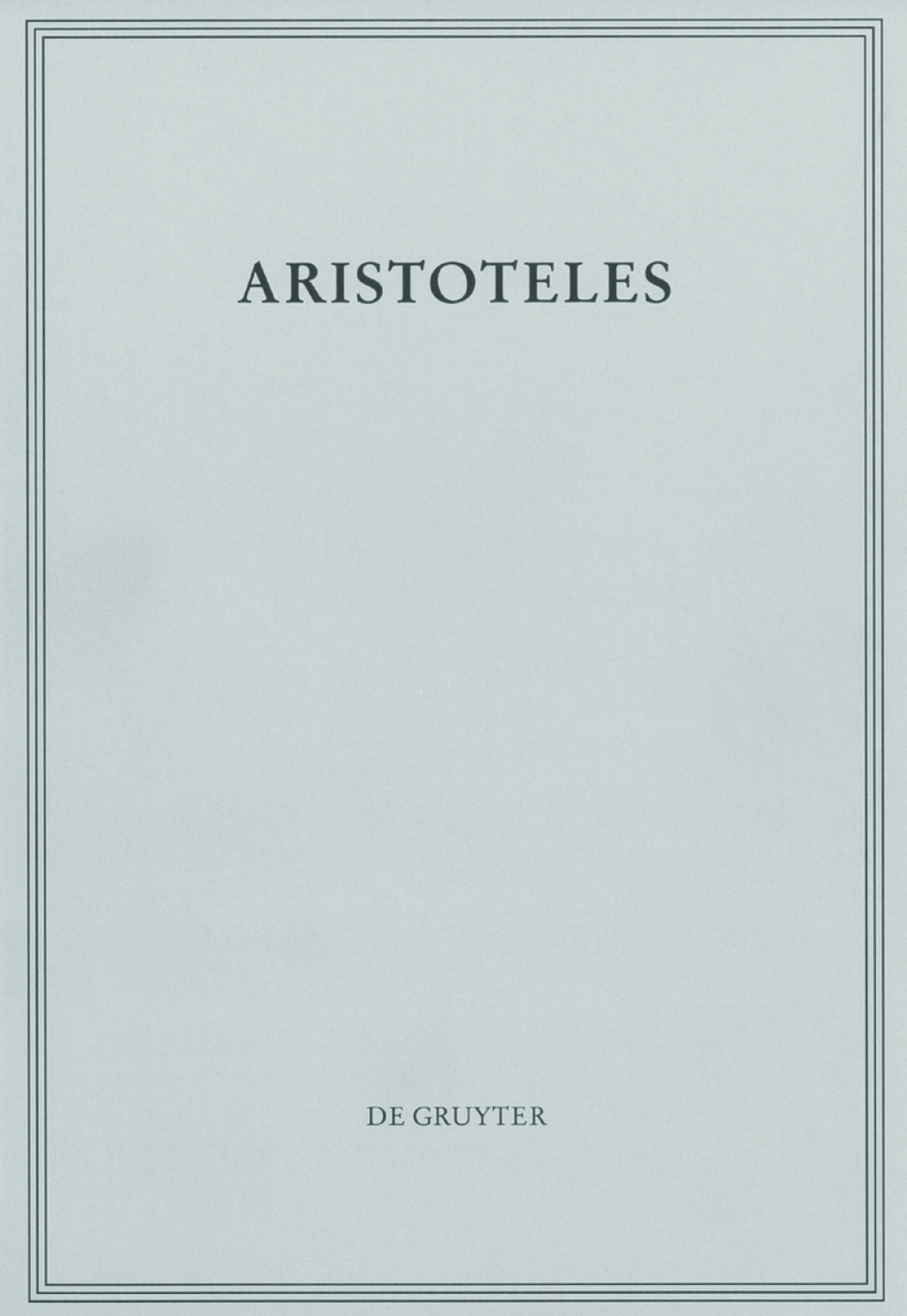 Peri hermeneias 3rd Edition