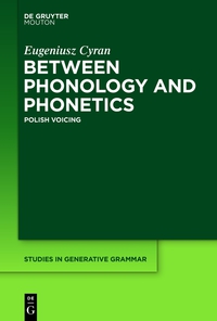 表紙画像: Between Phonology and Phonetics 1st edition 9781614517146