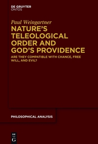 Cover image: Nature’s Teleological Order and God’s Providence 1st edition 9781614518914